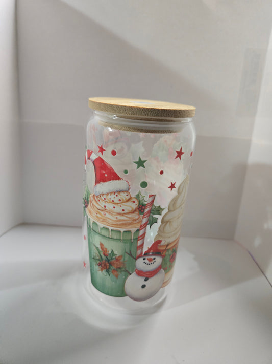 Christmas Libbey Glass