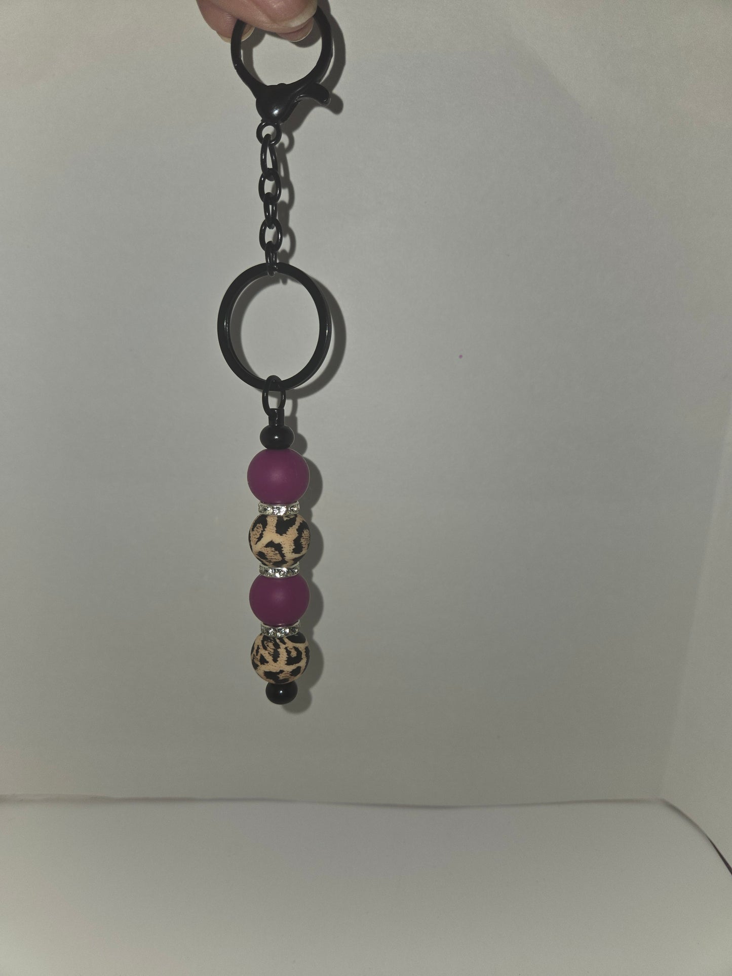 Handmade Bead Keychain — 12 Styles, Mix-and-Match Charm