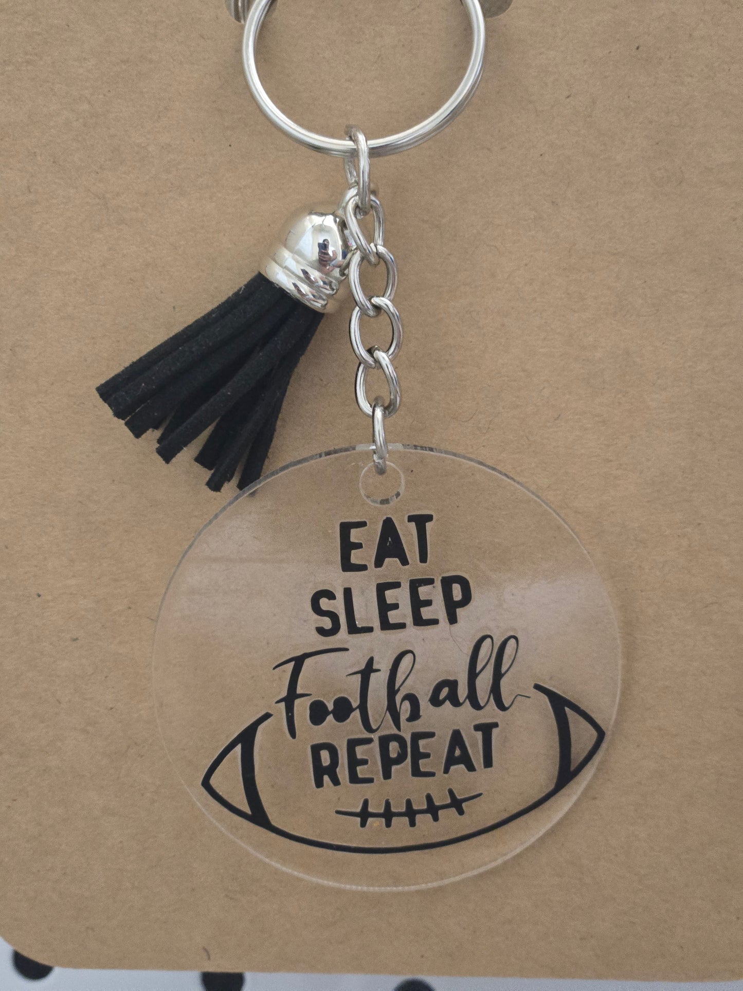 Personalized Glitter Keychain Letter S