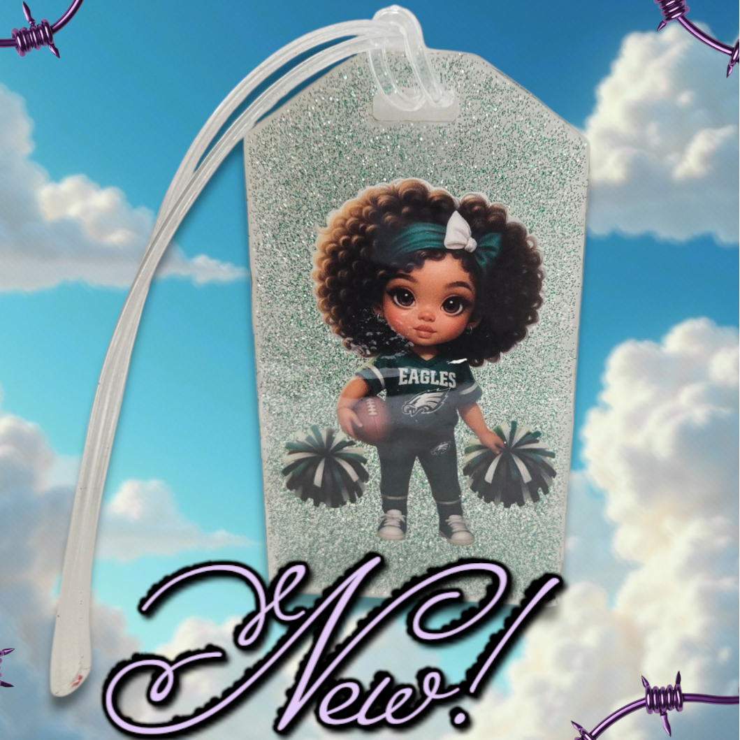 Personalized UV DTF Luggage Tag – Durable Travel ID Tag with Custom Design