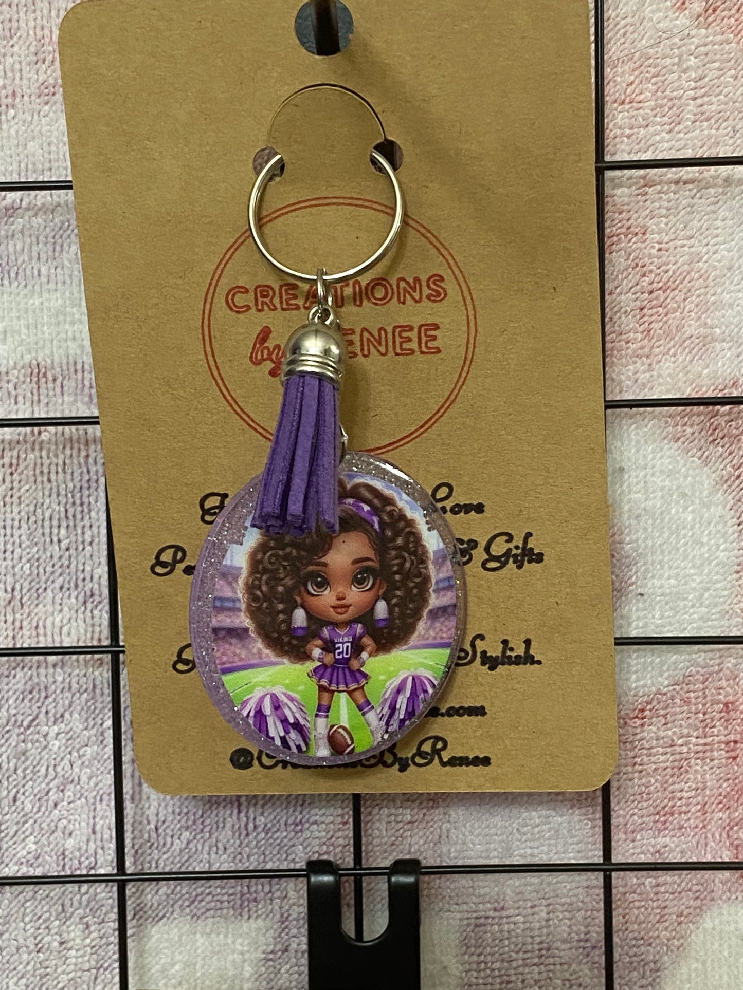 Cheer Spirit Acrylic Keychain
