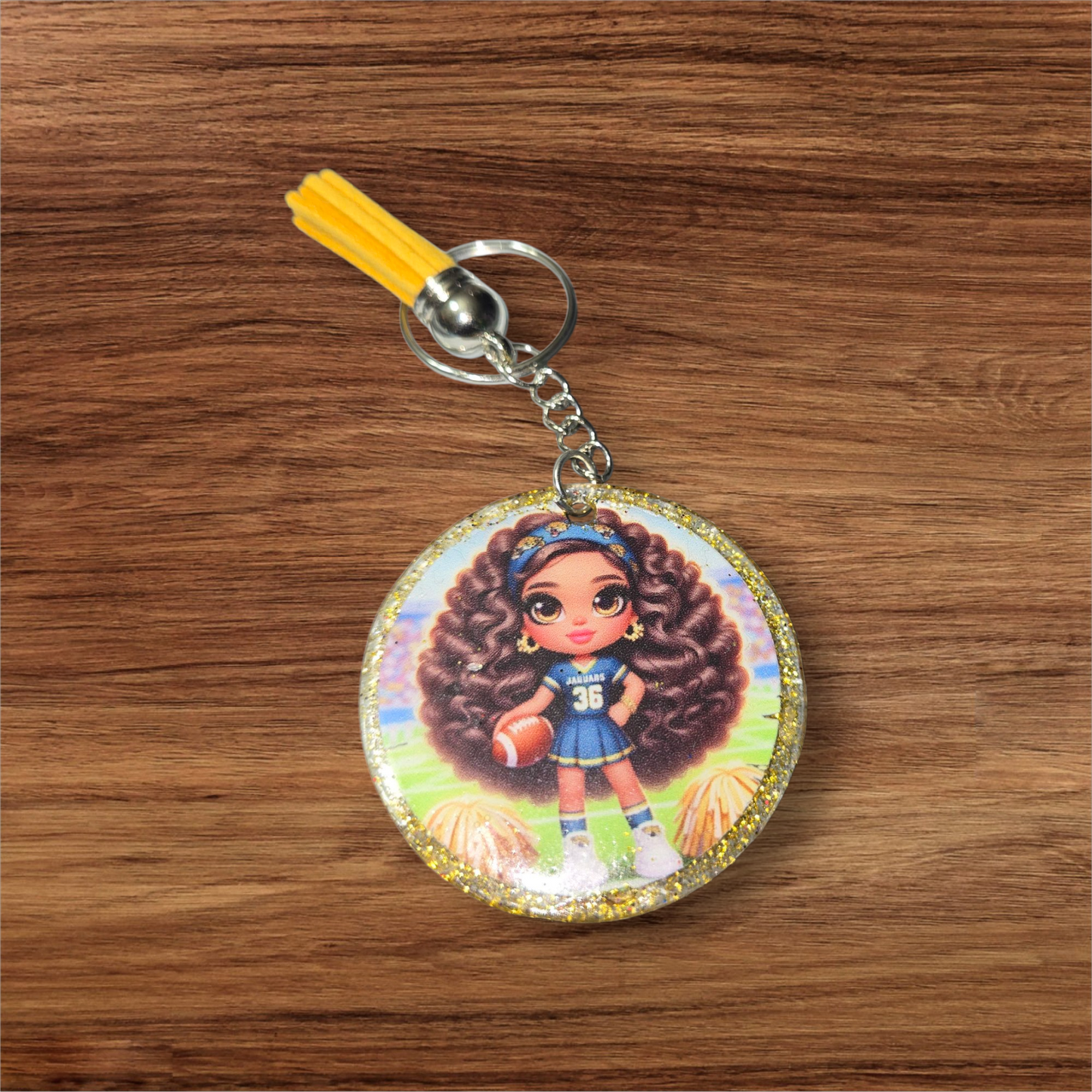 Cheer Spirit Acrylic Keychain