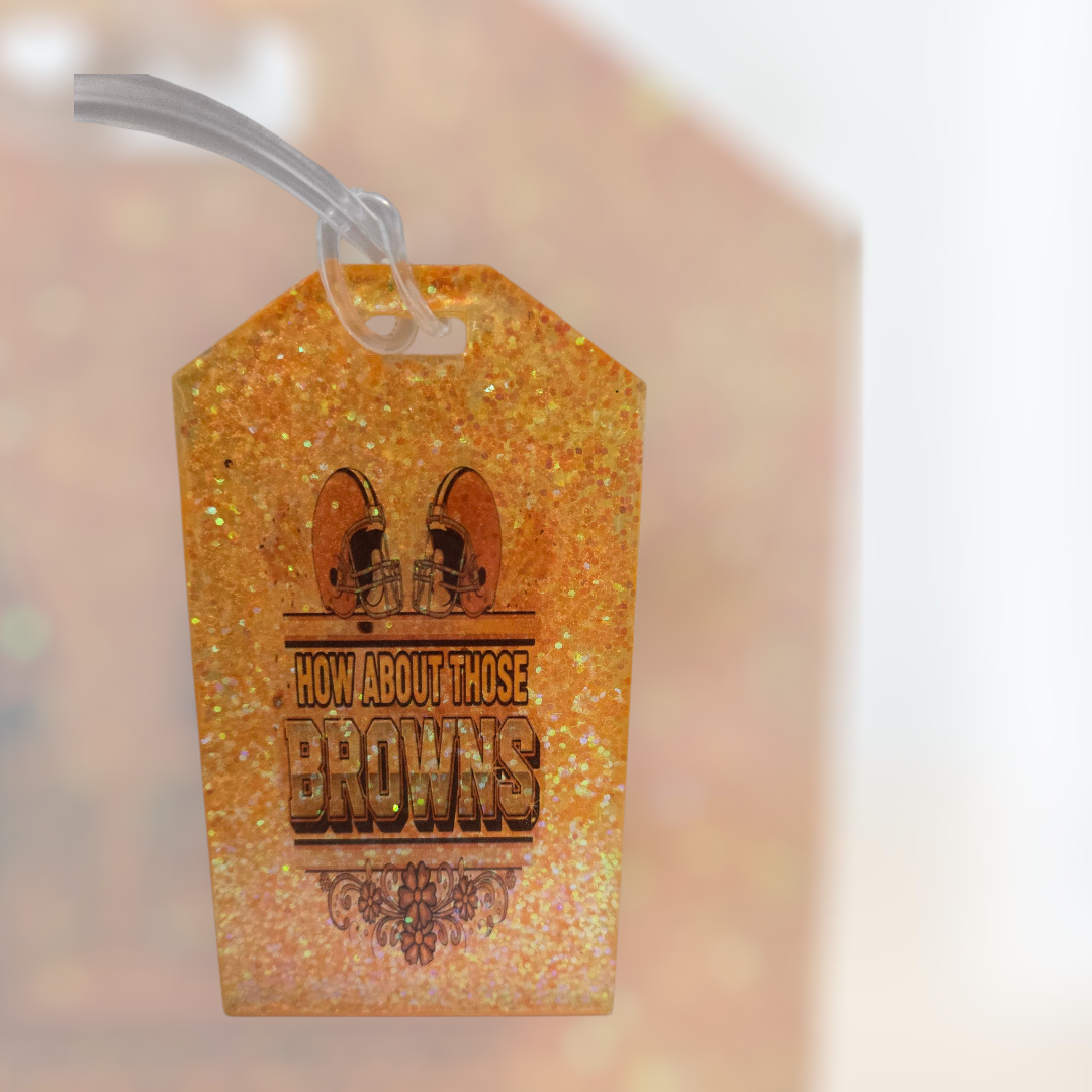 Acrylic Luggage Tags with UV DTF