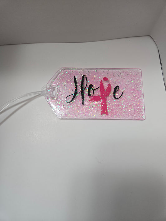 Hope Ribbon Tag