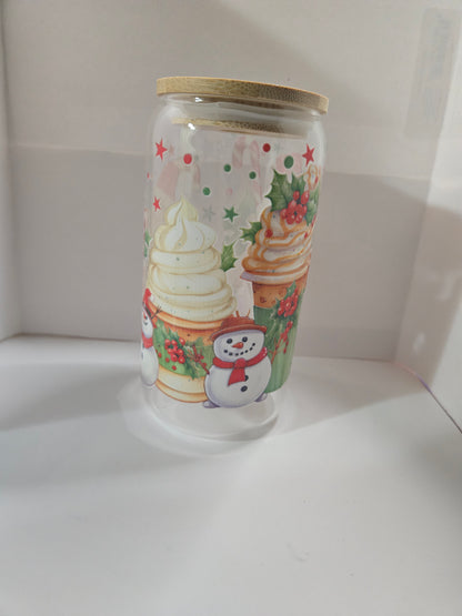 Christmas Libbey Glass