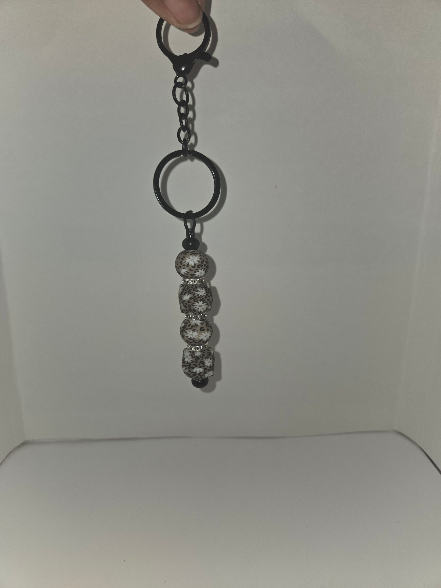 Handmade Bead Keychain — 12 Styles, Mix-and-Match Charm