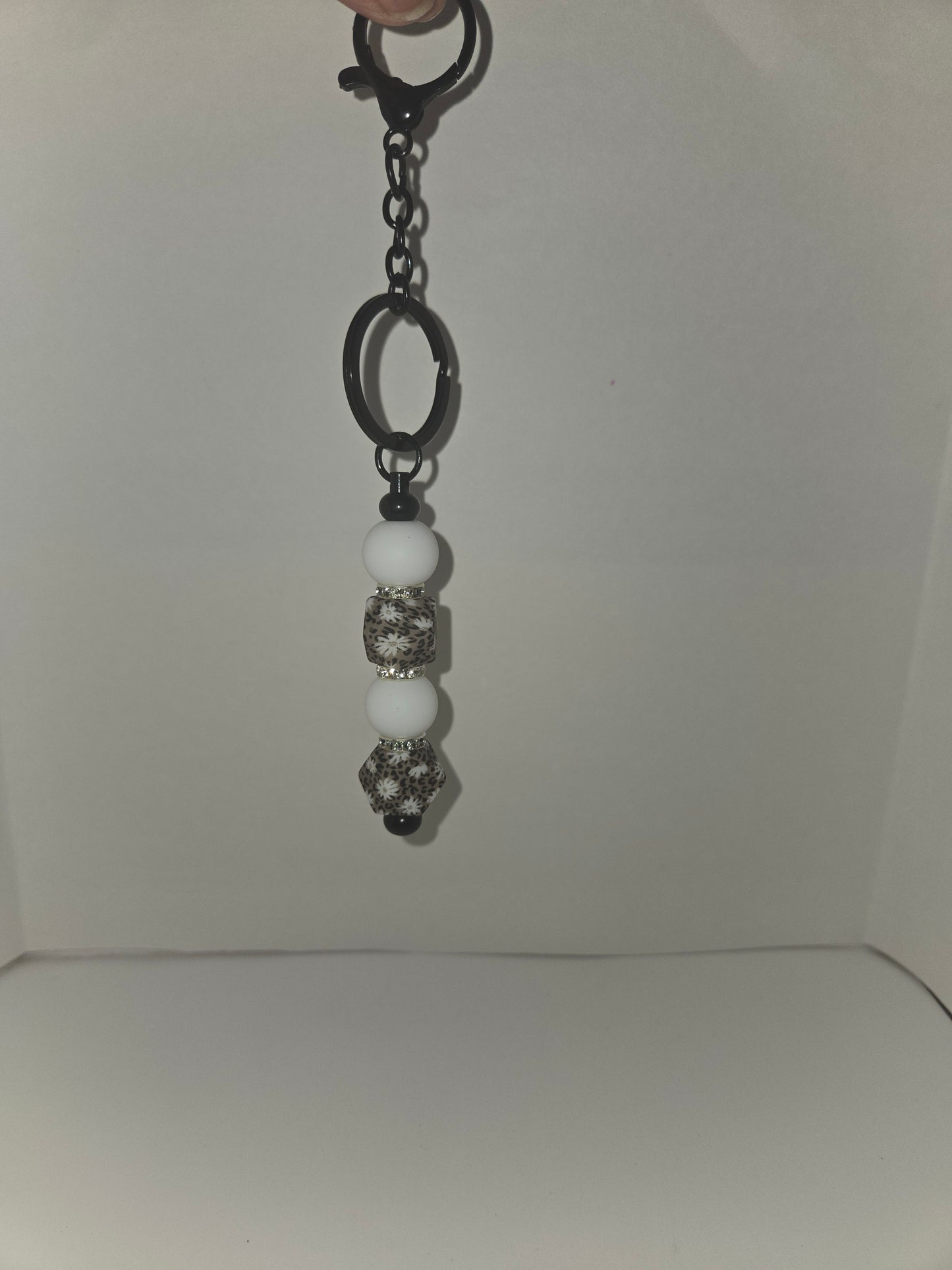 Handmade Bead Keychain — 12 Styles, Mix-and-Match Charm