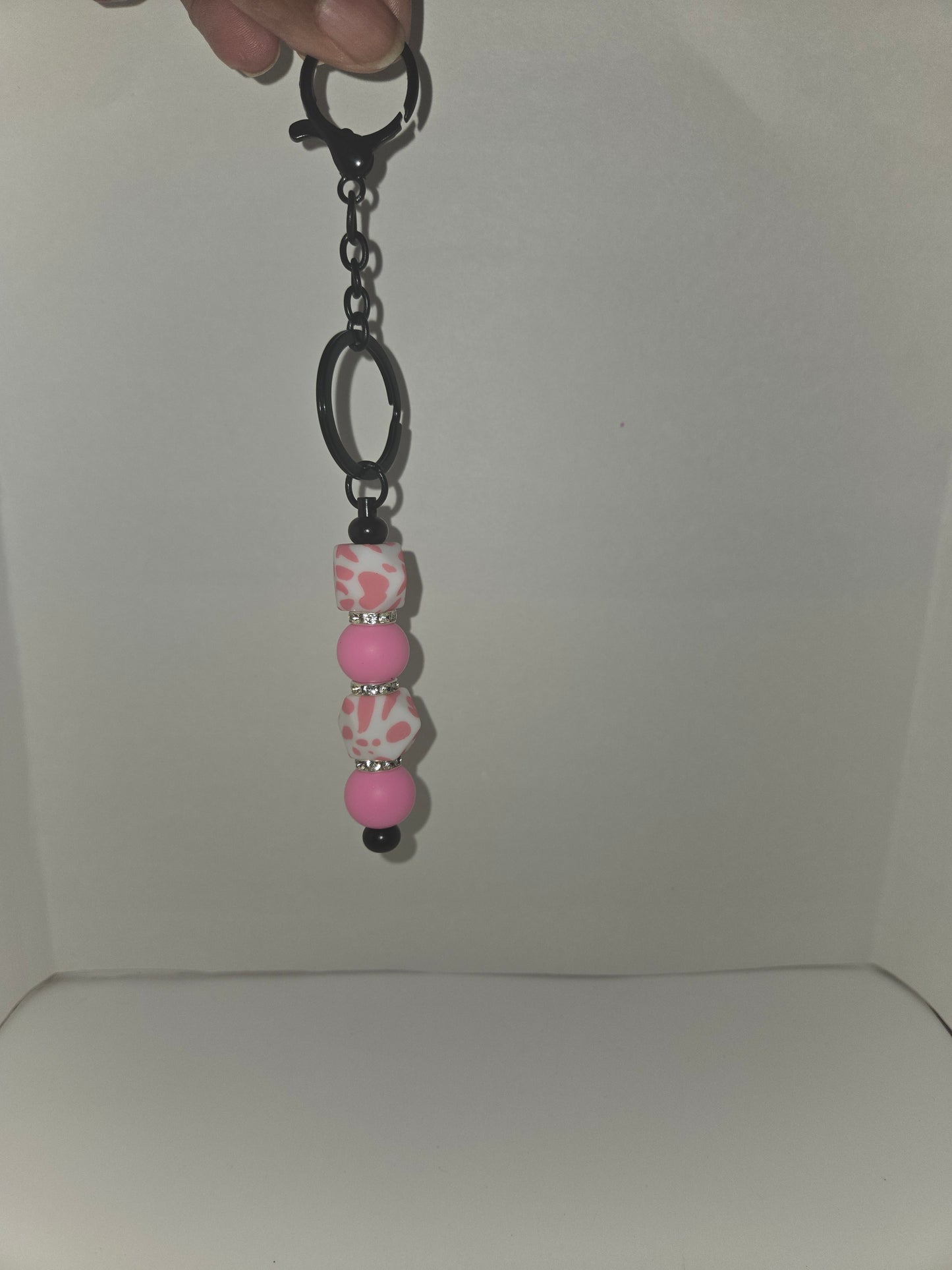 Handmade Bead Keychain — 12 Styles, Mix-and-Match Charm