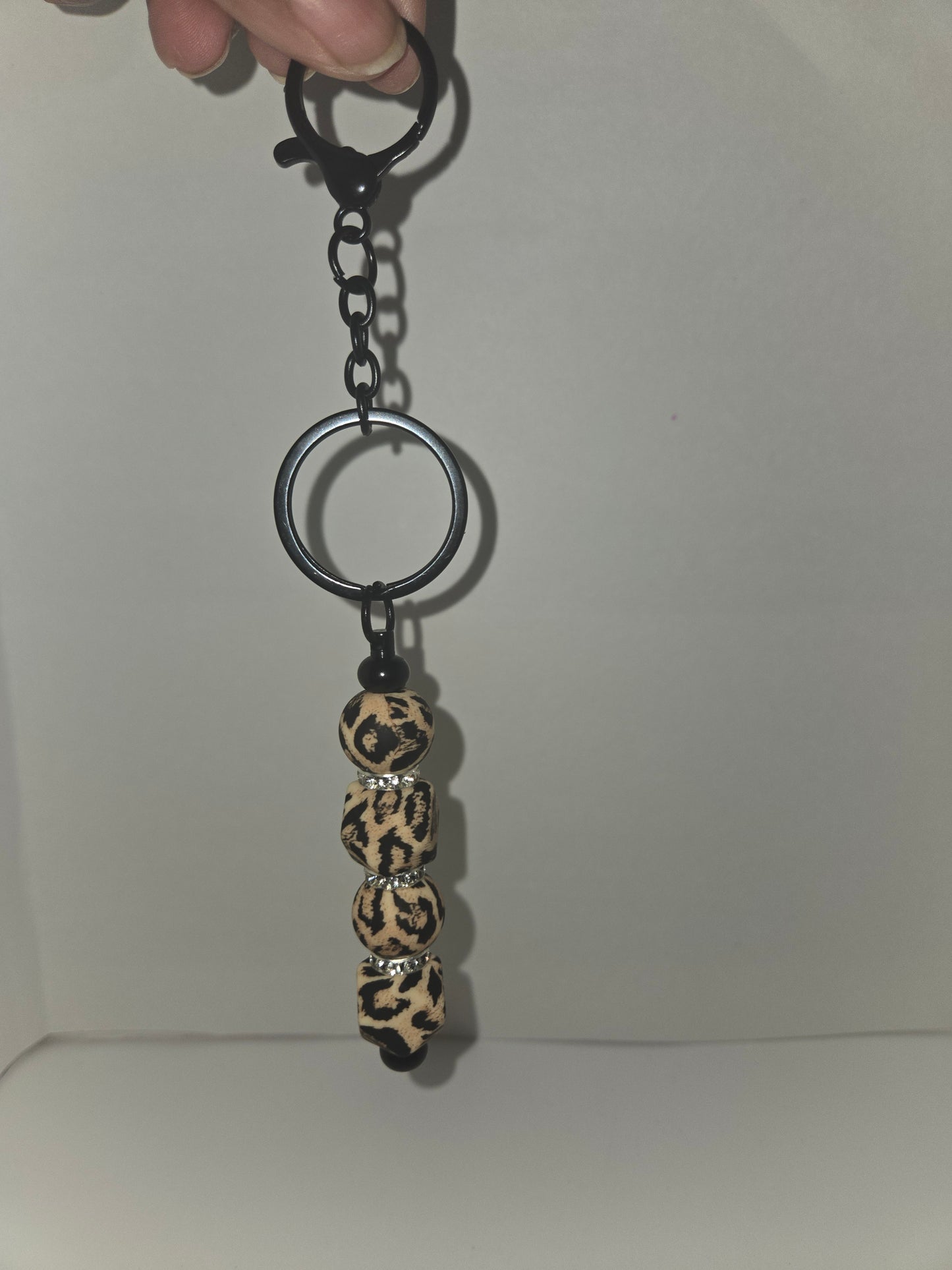 Handmade Bead Keychain — 12 Styles, Mix-and-Match Charm