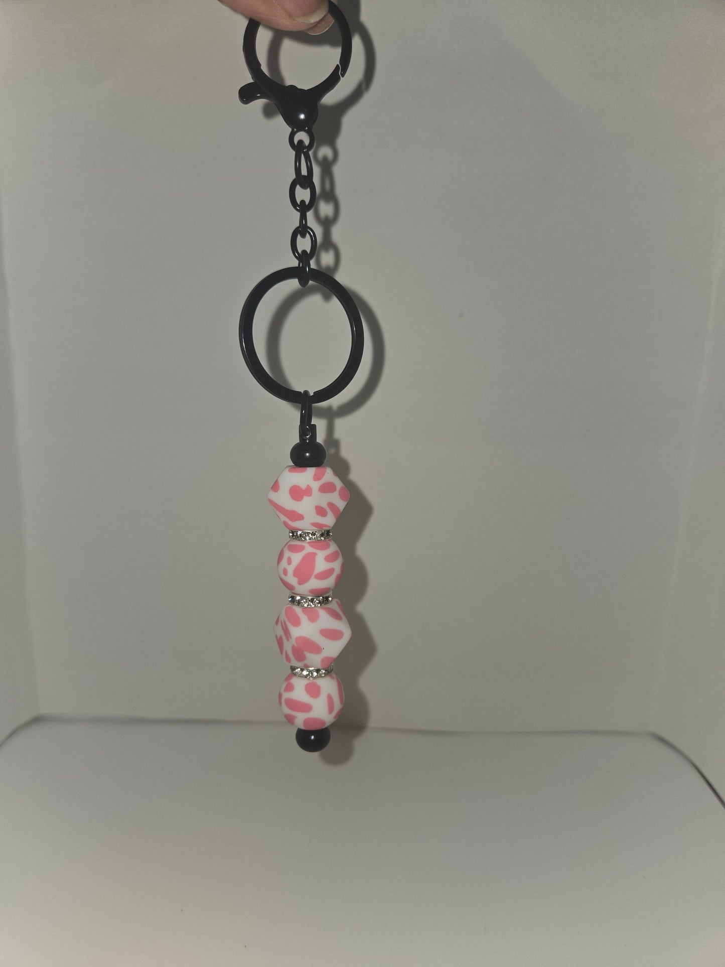 Handmade Bead Keychain — 12 Styles, Mix-and-Match Charm
