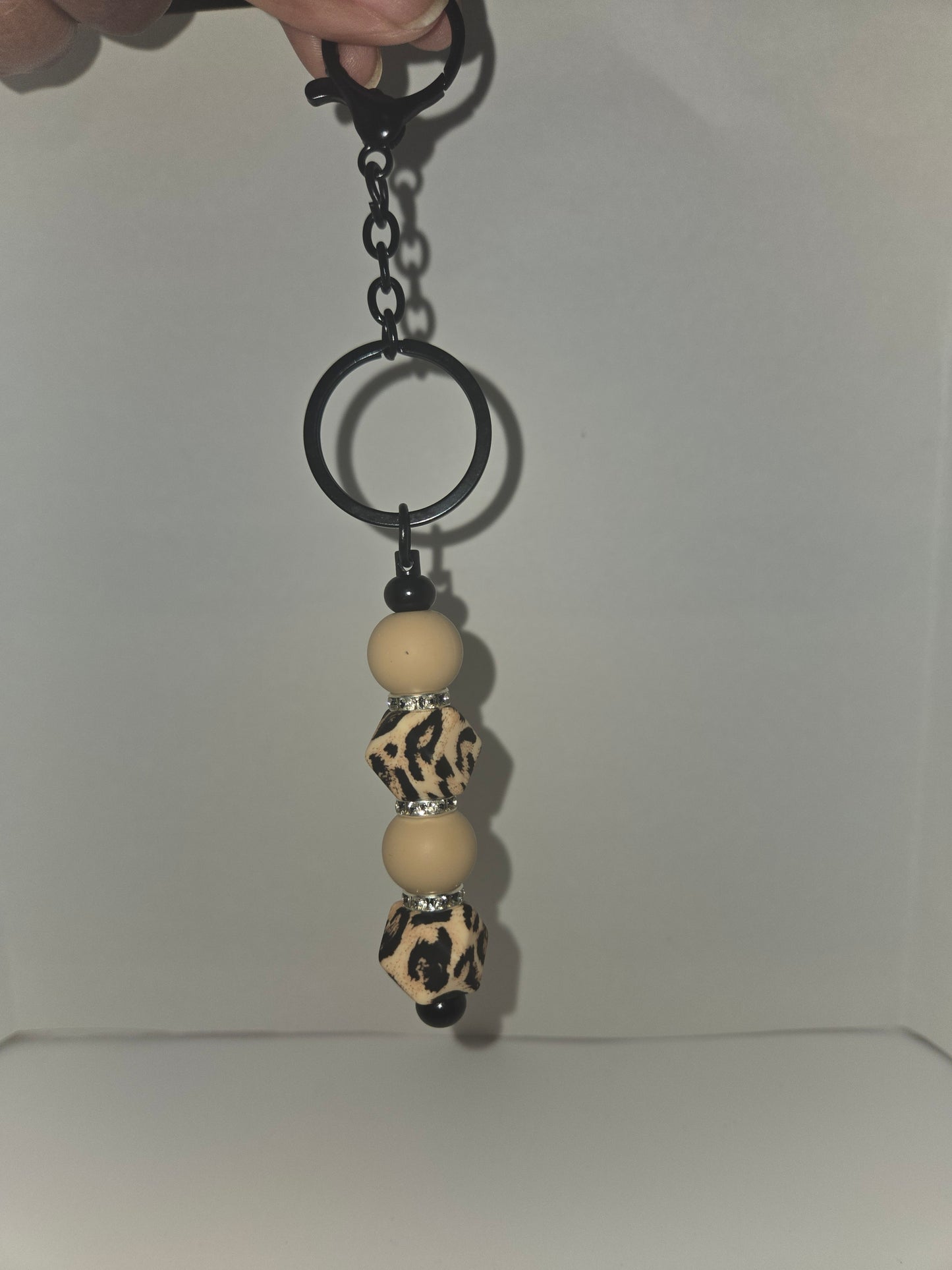 Handmade Bead Keychain — 12 Styles, Mix-and-Match Charm