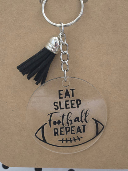 Personalized Glitter Keychain Letter S