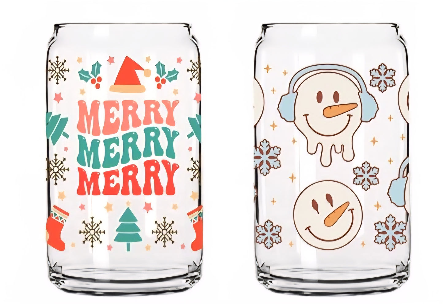 Christmas Libbey Glass