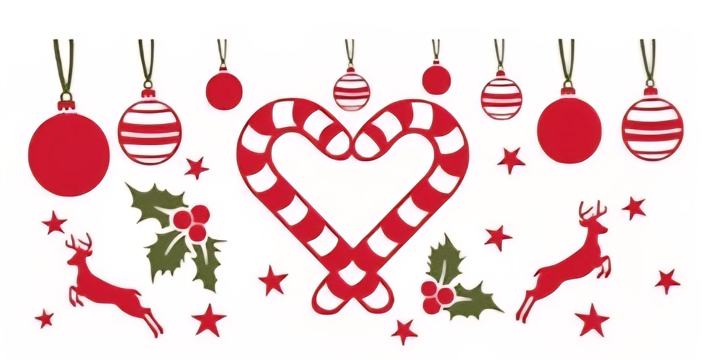 Christmas Libbey Glass